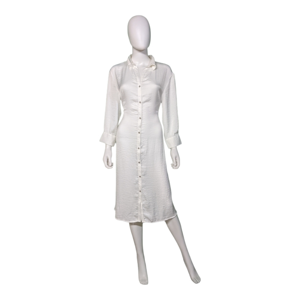 Hello Nite Long Sleeve Dress Shirt Cloud S